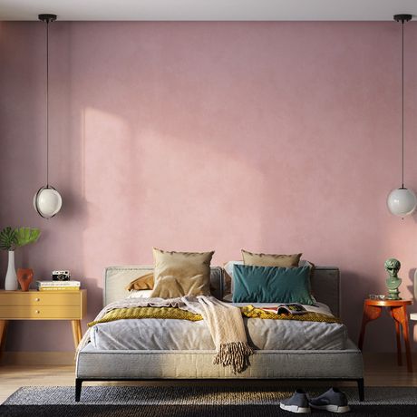 Painel de Parede Floral Japonaisserie 02 Rosa