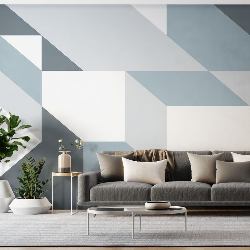 Painel-de-Parede-Geometrico-Grande-Azul-e-Azul-Marinho