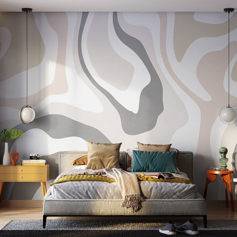 Painel-de-Parede-Tracos-Grandes-Bege-e-Cinza