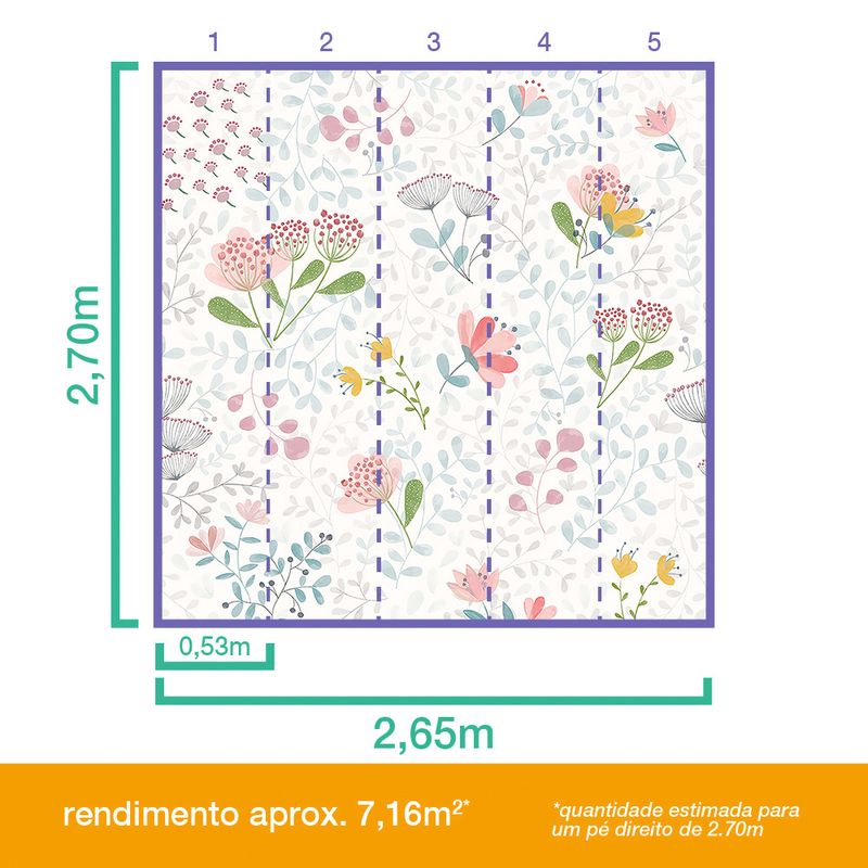 Painel-de-Parede-Floral-Rosa-e-Vermelho