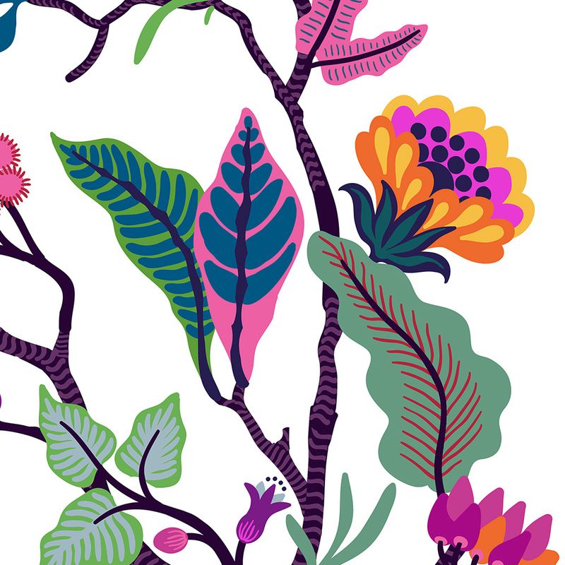 Painel-de-Parede-Floresta-Colorida-02-Verde-e-Rosa