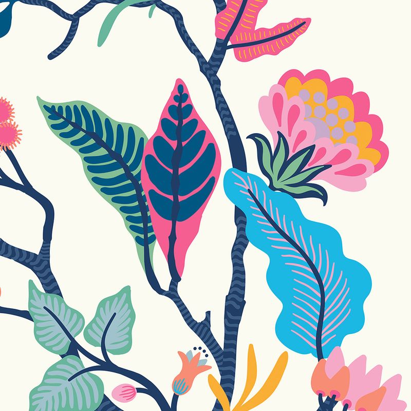 Painel-de-Parede-Floresta-Colorida-02-Rosa-e-Azul