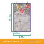 Painel-de-Parede-Floral-Fotografico-Cinza-I