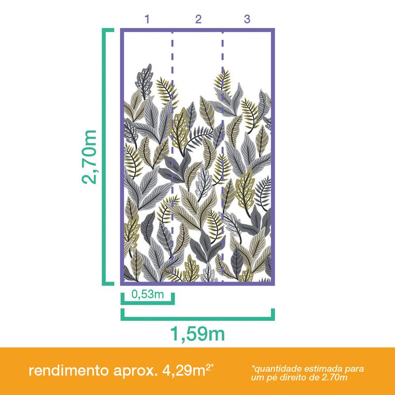 Painel-de-Parede-Floresta-Colorida-03-Bege-e-Cinza