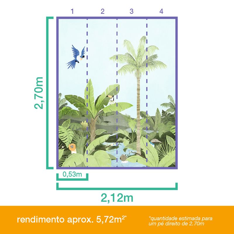 Painel-de-Parede-Paisagem-do-Brasil-Verde-e-Azul