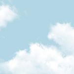 Painel-de-Parede-Nuvens-Branco-e-Azul