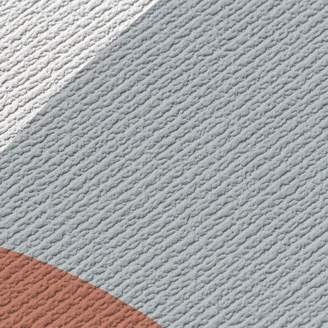 Painel de Parede Manchas Grandes Azul e Mostarda I