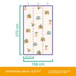 Painel-de-Parede-Plantas-Exoticas-Bege-e-Laranja