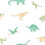 Painel-de-Parede-Dinossauros-Amarelo-e-Verde