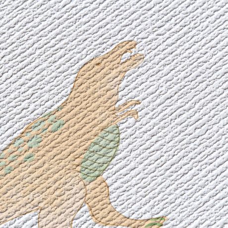 Painel de Parede Dinossauros Amarelo e Verde