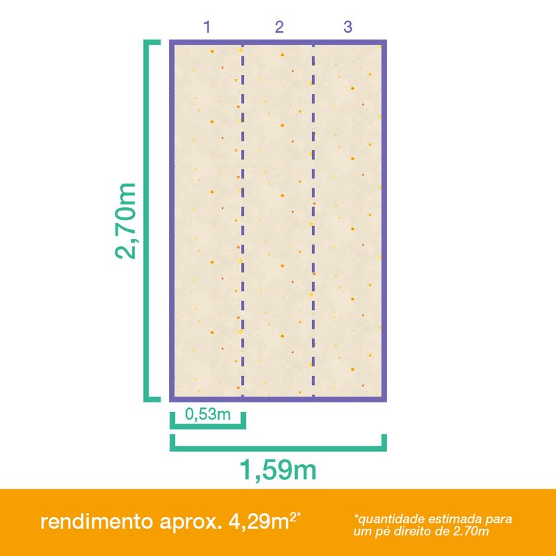 Painel-de-Parede-Estrelas-Bege-e-Amarelo