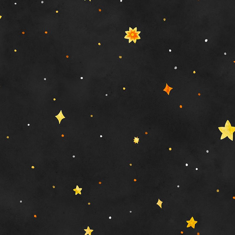 Painel-de-Parede-Estrelas-Preto-e-Amarelo