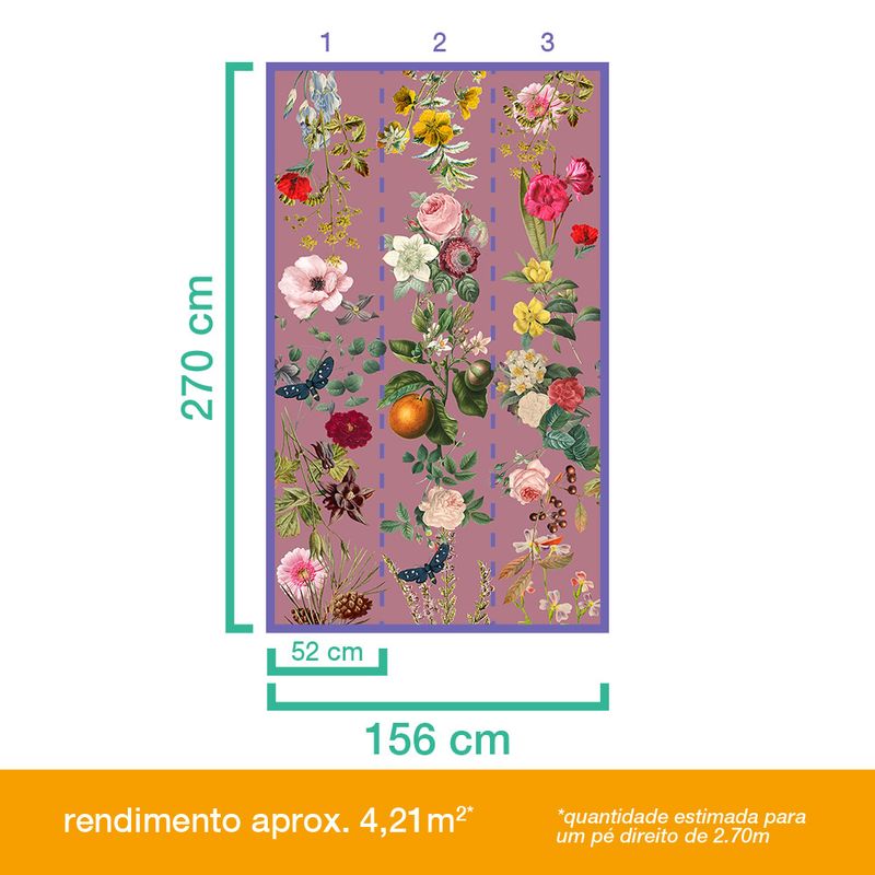 Painel-de-Parede-Colagens-I-Rosa-e-Verde