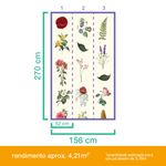 Painel-de-Parede-Colagens-I-Bege-e-Verde