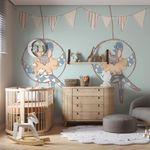 Painel-de-Parede-Circo-Bichinho-I-Bege-e-Azul