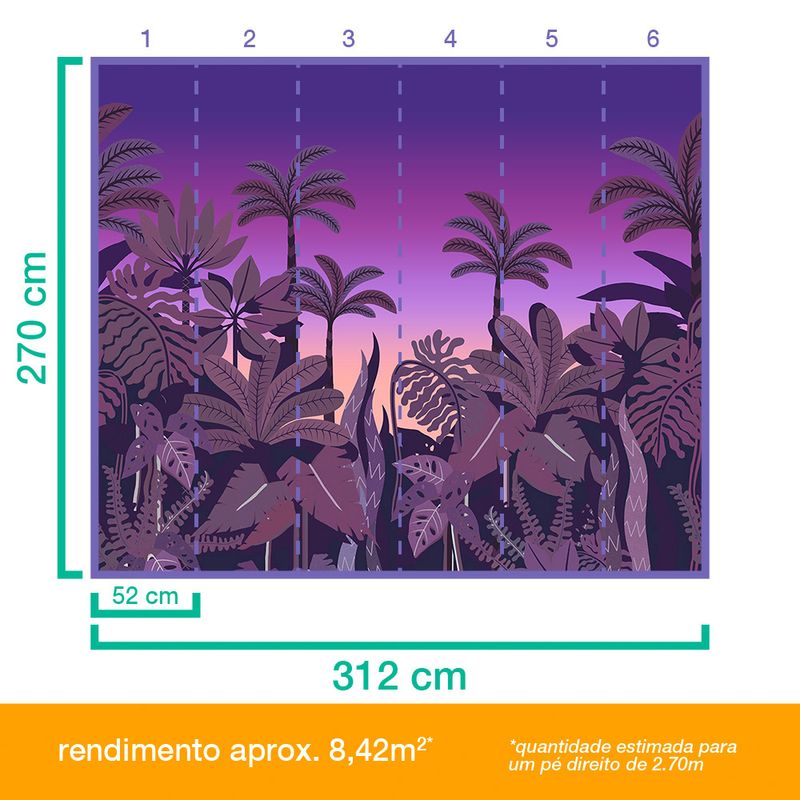Painel-de-Parede-Mata-Lilas-e-Laranja