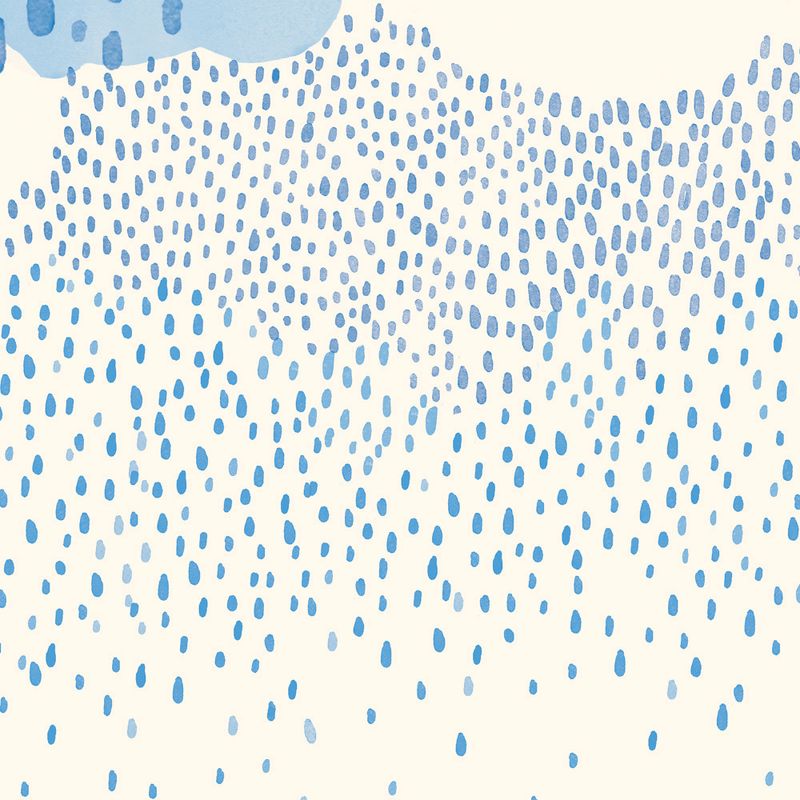 Painel-de-Parede-Chuva-de-Poa-Azul-e-Amarelo