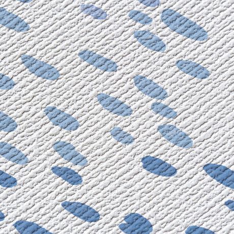 Painel de Parede Chuva de Poá Azul e Verde