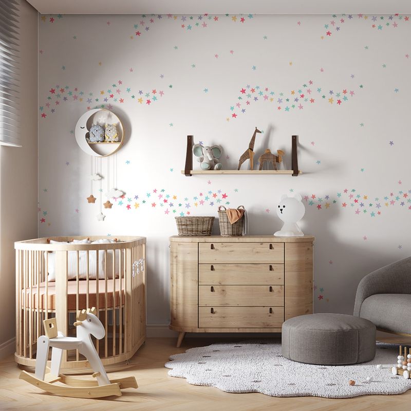 Painel-de-Parede-Estrelinha-da-Onca-Branco-e-Lilas