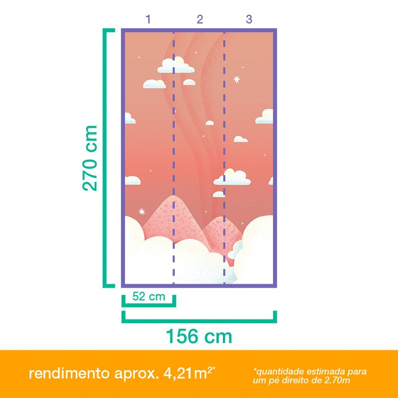 Painel-de-Parede-Paisagem-dos-Sonhos-I-Rosa-e-Branco