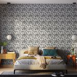 Papel-de-Parede-Vinilico-Mosaico-Triangulos-Preto-e-Azul-Marinho