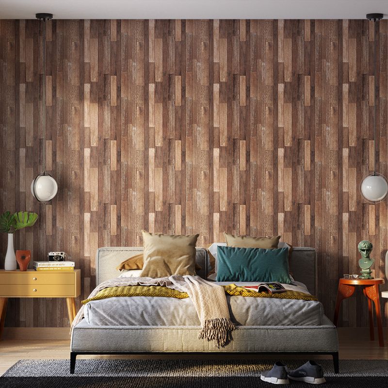 Papel-de-Parede-Vinilico-Madeira-Ripada-Marrom-e-Bege