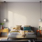 Papel-de-Parede-Vinilico-Relevo-Flor-Bege-e-Branco