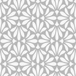 Papel-de-Parede-Vinilico-Relevo-Flor-Cinza