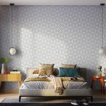 Papel-de-Parede-Vinilico-Relevo-Flor-Cinza