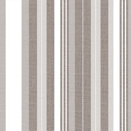 Papel de Parede Vinílico Listras Variadas Cinza e Bege