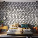 Papel-de-Parede-Vinilico-Floral-Oriente-Preto