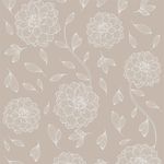 Papel-de-Parede-Vinilico-Relevo-Floral-Bege