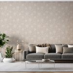 Papel-de-Parede-Vinilico-Relevo-Floral-Bege