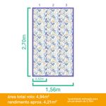 Papel-de-Parede-Vinilico-Floral-Aquarela-Azul-e-Amarelo