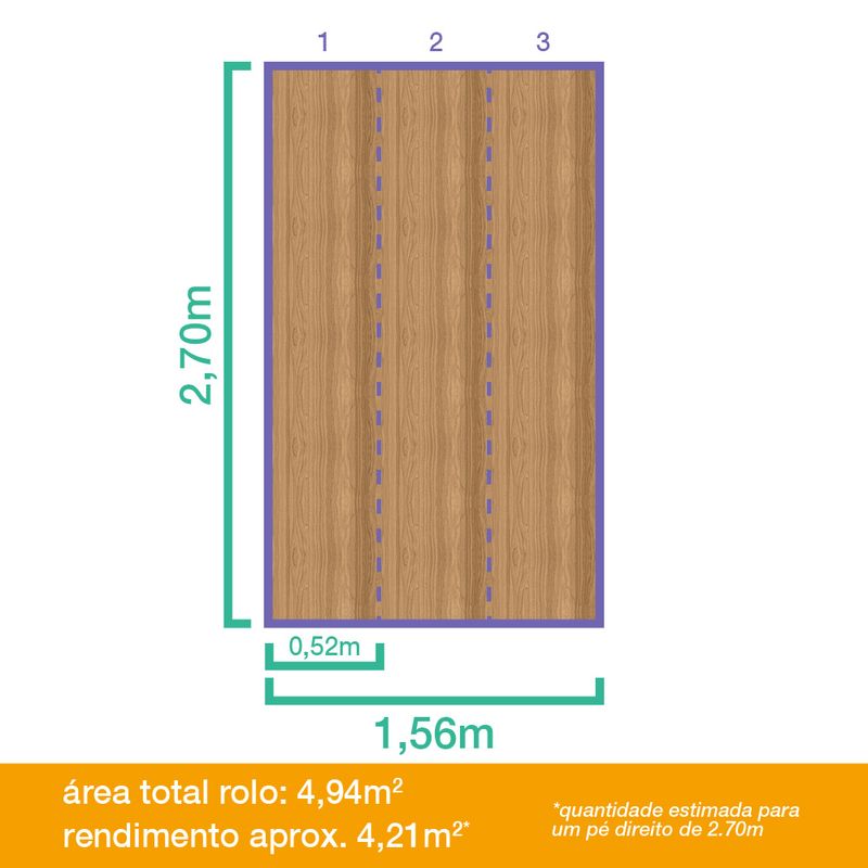 PAPEL DE PAREDE BOBINEX - MADEIRA RIPADO