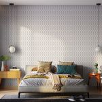 Papel-de-Parede-Vinilico-Relevo-Ondas-Bege-e-Branco