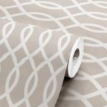 Papel-de-Parede-Vinilico-Relevo-Ondas-Bege-e-Branco