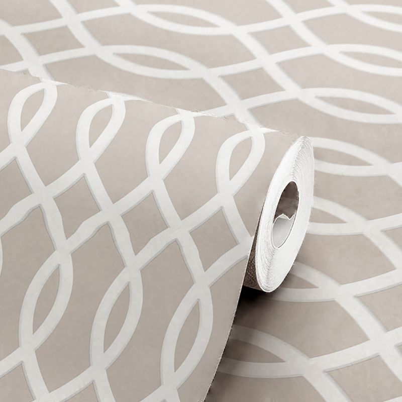 Papel-de-Parede-Vinilico-Relevo-Ondas-Bege-e-Branco