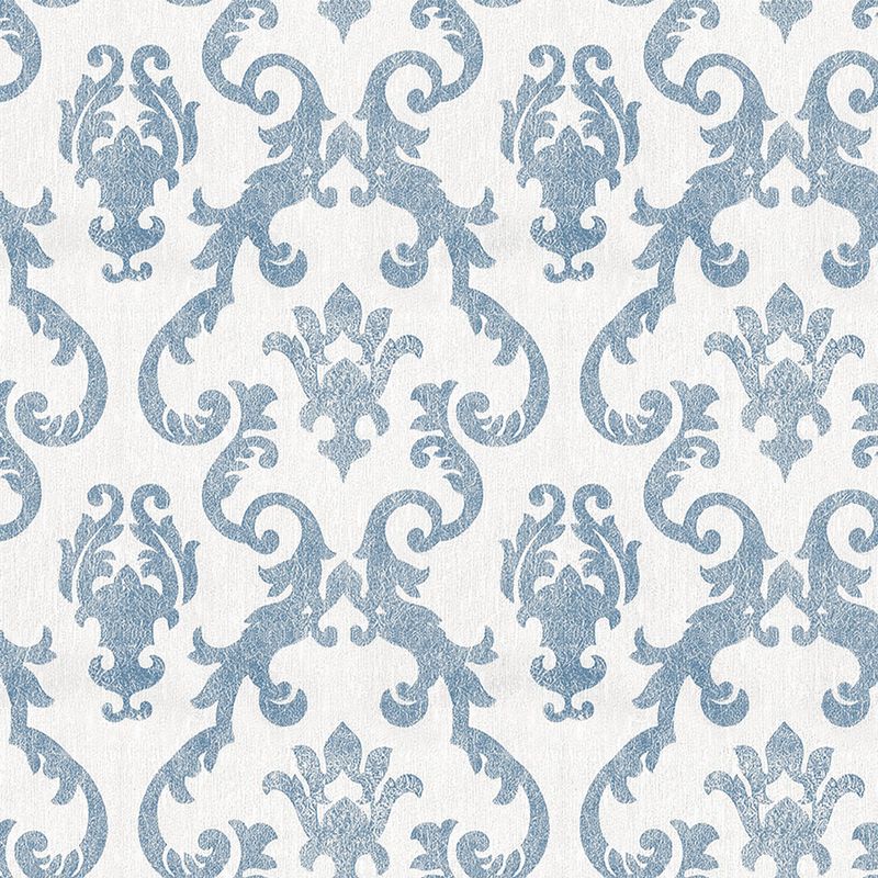 Papel-de-Parede-Vinilico-Damask-Real-Azul-e-Branco