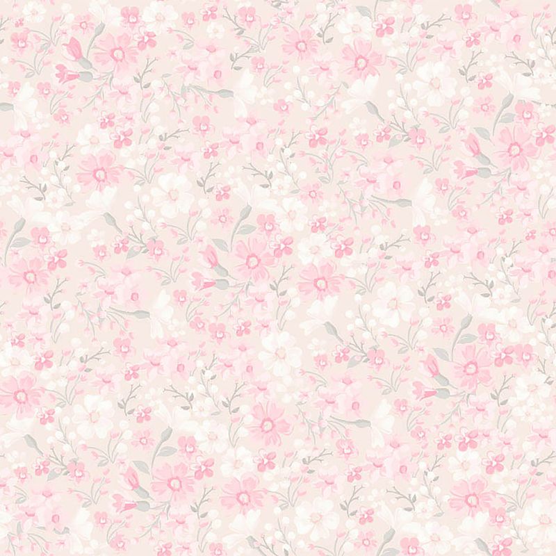 Papel-de-Parede-Vinilico-Classico-Moderno-Floral-Rosa-e-Azul