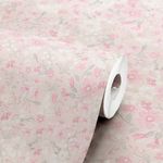Papel-de-Parede-Vinilico-Classico-Moderno-Floral-Rosa-e-Azul
