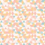 Papel-de-Parede-Vinilico-Mosaico-Triangulos-Laranja-e-Rosa