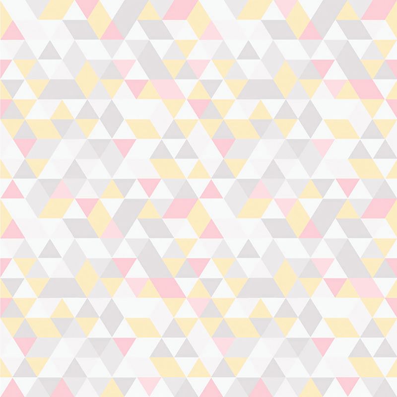 Papel-de-Parede-Vinilico-Mosaico-Triangulos-Cinza-e-Rosa