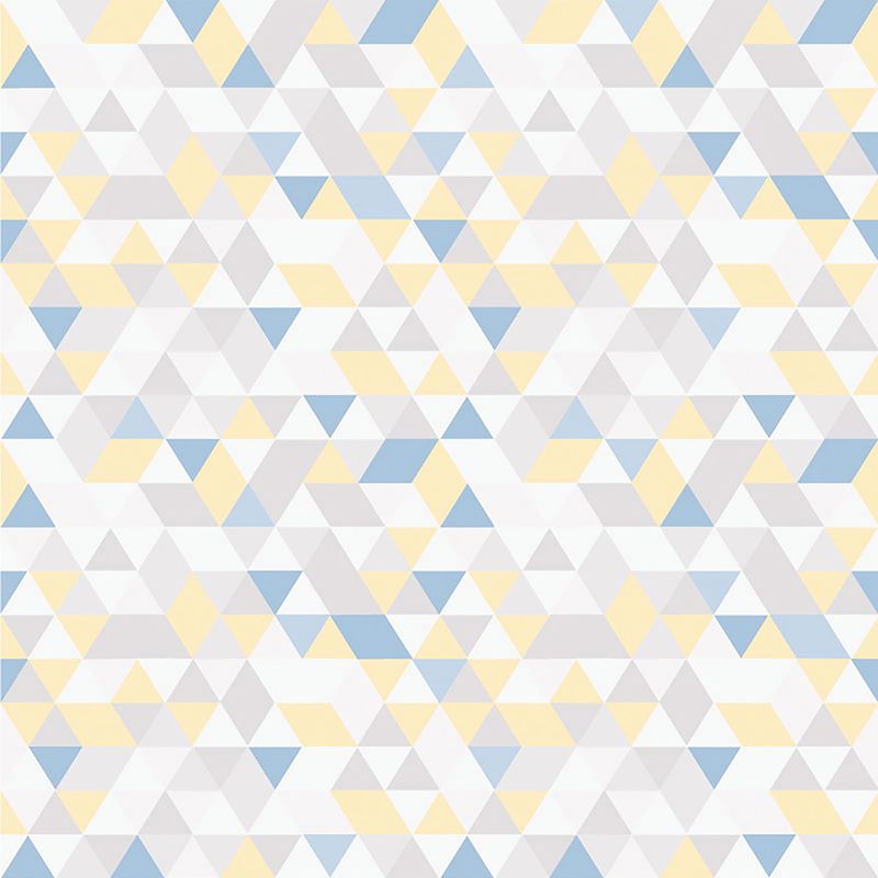 Papel-de-Parede-Vinilico-Mosaico-Triangulos-Azul-e-Cinza