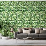 Papel-de-Parede-Vinilico-Paisagem-tropical-Verde-e-Bege