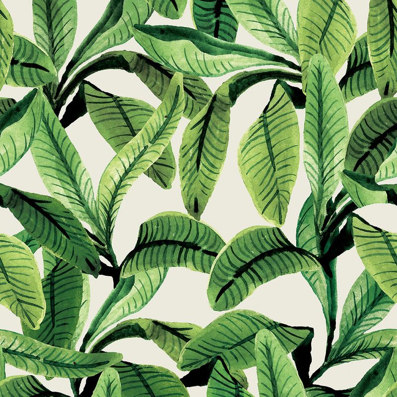 Papel-de-Parede-Vinilico-Paisagem-tropical-Verde-e-Bege