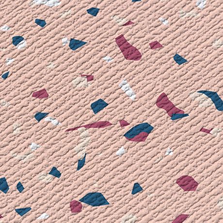 Papel de Parede Vinílico Granilite Rosa e Azul Marinho