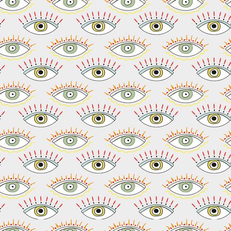 Papel de Parede Vinílico POP Olhos Rosa