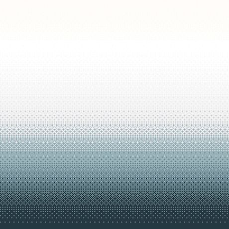 Papel de Parede Vinílico Fundo do Mar Branco e Azul Marinho