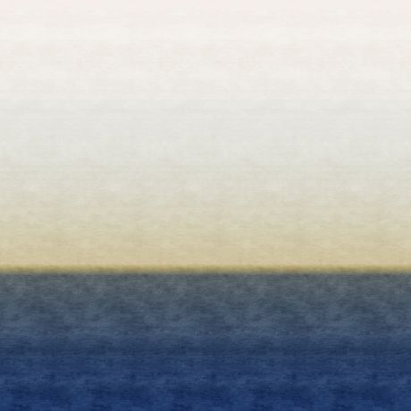 Papel de Parede Vinílico Degradê Trinchado Amarelo 02 e Azul Marinho